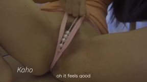 Mature woman finger pees then rubs clit wild climax