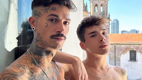 Argentino Twinks Love Exploring Each Other's Bodies - Latin Twink