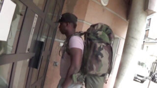 Amatør unge franske ebony homoseksuelle får deres røve ødelagt af massiv BBC