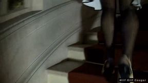 MRS SLUT THE MARRIED HOUSEWIFE IS BACK TO OFFER HER HOLES TO 2 COCKS