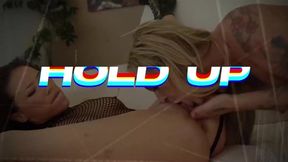 Busty Brunette Eats Out Her GF's Tiny Juicy Pussy