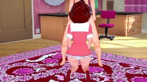 the milf annie hughes is giving you a blowjob - iron giant 3d porn parody