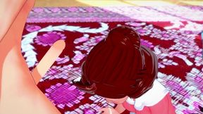 the milf annie hughes is giving you a blowjob - iron giant 3d porn parody