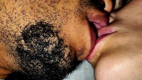 I find my little stepsister lying naked on my bed, kiss her passionately and fuck her until I cum in her tight pussy