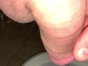 hung cock pissing in slow motion HOT!!