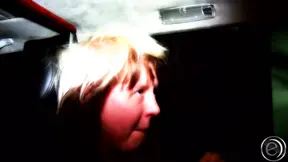 Lindsay Love and Maya Gold fuck in the car in Hamburg