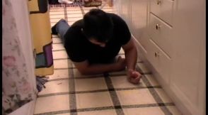 Feed him from the floor