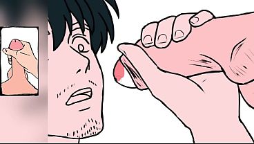 Adult Nakamura, jerking off Adult Hirose'_s big cock (Adult Parody of Go For It, Nakamura-kun!!) Yaoi drawing process    10 Minute Edging Challenge