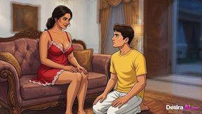Jaya Melts in His Arms, Taking Him Deep in Every Slow Thrust - AI Generated