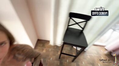 Morning Fuck With STEPBrother With Cum In Pussy