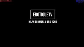 erotique entertainment - nilah summers exotic black latina teen loves her pussy and ass fucked so she can cum eric john live on erotiquetvlive