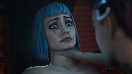 Skinny Evelyn Dominated by her Lesbian Friend Judy (3D Sex Anime 2026)