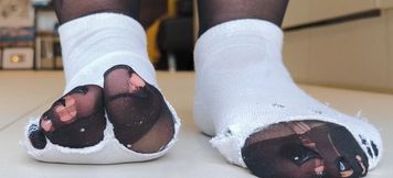 Miss Fair Trade Giantess Expansion – My Growing Feet Rip Through Socks and Nylons (POV Transformation)