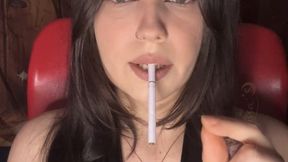 One cigarette. My rules.