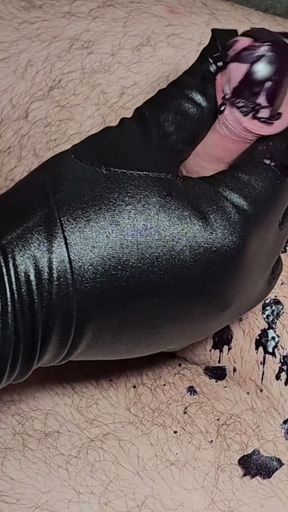 candle wax and prostate massage on the cock - BSDM   Clip 2
