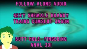 Shemale Brandy Loves Anal with Jason Follow Along with Us