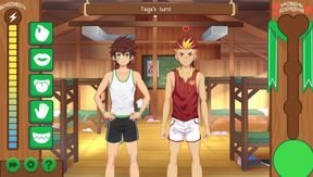 Kentarou Pounds Ass Gushing Cum Morning Gay Hentai Destroyer