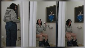 Touching Bases W Ya Peeing b4 Leaving