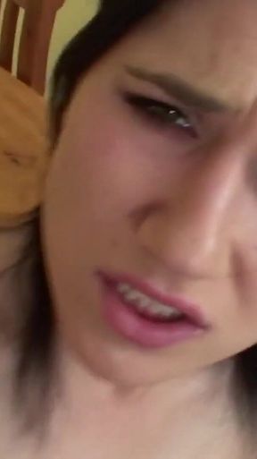 I fill with my cock the tight wet pussy of this hot and very horny brunette slut eager to fuck