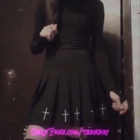 Me, your trans girlfriend showing you a cool toy ;) | OnlyFans Promotion