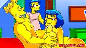 Barty fucking his friend's StepMother - The Simptoons Simpsons porn