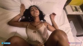 Indian queen satisfies her desires by riding her lover's penis