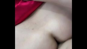 He pulls her dress down and penetrates her