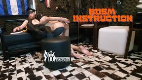 BDSM INSTRUCTION FIRST SESSION WITH INTENSE EDGING (1080 PREMIUM VERSION)