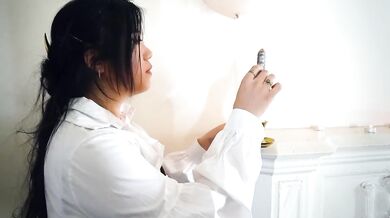 Hot Gothic Wax Play Destroyed June Love In Choked Dripping Cum Fantasy