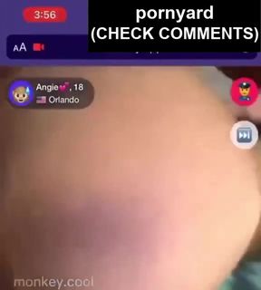 Amateur teen reacts to homemade video