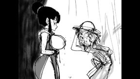 Kamesutra Dbz Erogame 79 Showing Her Tits to the Old Neighbor