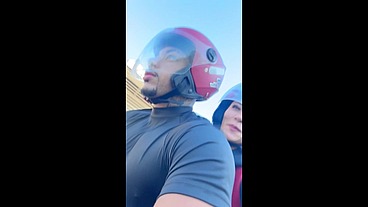 Fiz um moto Uber com a Bruna surfistinha pra fazer uma trilha de moto no Recreio não resisti e gozei dentro ( Completo )