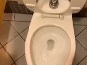 Cub pisses all over bathroom and makes a mess - Donations=More Vids :)