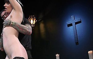 Alt big cock father anal fucks TS nun