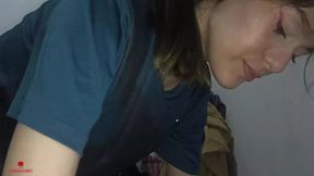 My stepsister needs a revision in her delicious pussy and I end up fucking her hard until I cum in her