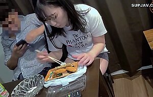 Crazy beautiful breasts young wife confined to her home for a long time and becomes stockholm