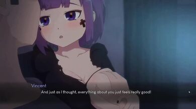 Gamer Girl Humiliated With Big Thick Thighs Cumshot During Hentai Game