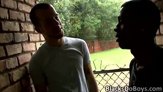 Cracker bbc neighbors give brendan shaw an insatiable housewarming surprise: cum, black cock, and double penetration!