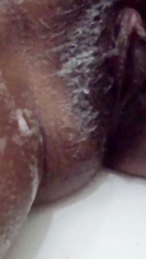 Epic moment from "My INDIAN Stepmom caught me Staring While She is Shaving her Big Clit Black Pussy and Asshole . I HELPED"