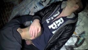French gay fucked by badboy outdoor