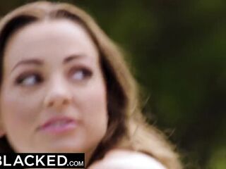 BLACKED Abigail Mac Oiled And BBCd