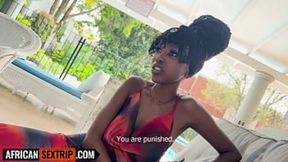 Hot Ebony Teen Throated Rough By Hung Euro Stud In Wild Homemade Hookup