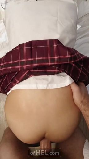 Thank You Blowjob for New Iphone - Lots of Cum on Her Face - POV