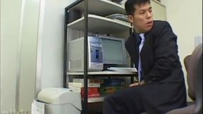 Busty Office Lady Seduces Colleague at Workplace