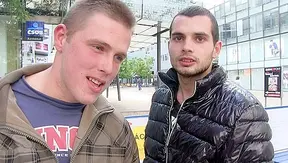 Rough Rides - Two Attitude-Fueled Dudes Thrash in a Wild Gay Threesome
