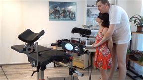 Used and Humiliated Defenseless in the Gynecological Chair