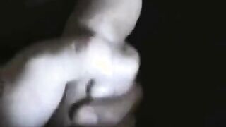 Docking, Cumming in Foreskin - Gay Amateur Handjob