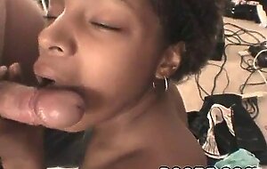 Ebony likes white meat