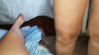 Hot, passionate threesome masturbation in panties - IkaSmokS