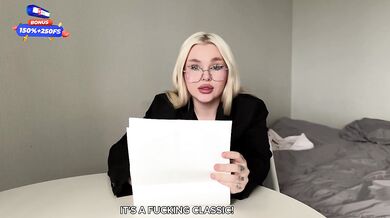 Tight pussy teacher rides big cock in black stockings